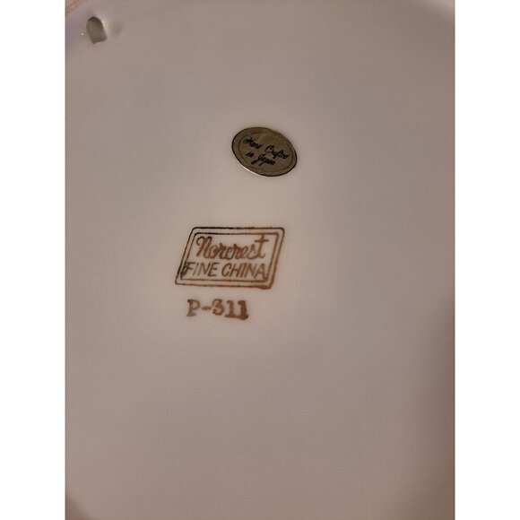 Vintage NORCREST Fine China Rare Hummel Hand Painted Made in Japan 8” Plate - Picture 6 of 8